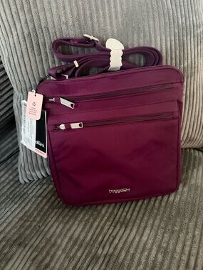 Baggallini Plum Purple Crossbody Bag